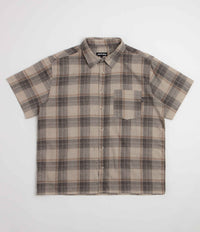 Fucking Awesome Blake's Short Sleeve Shirt  in Light Brown