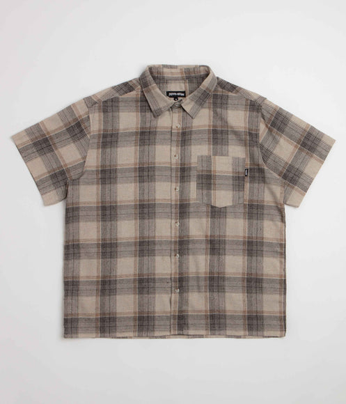 Fucking Awesome Blake's Short Sleeve Shirt  - Light Brown