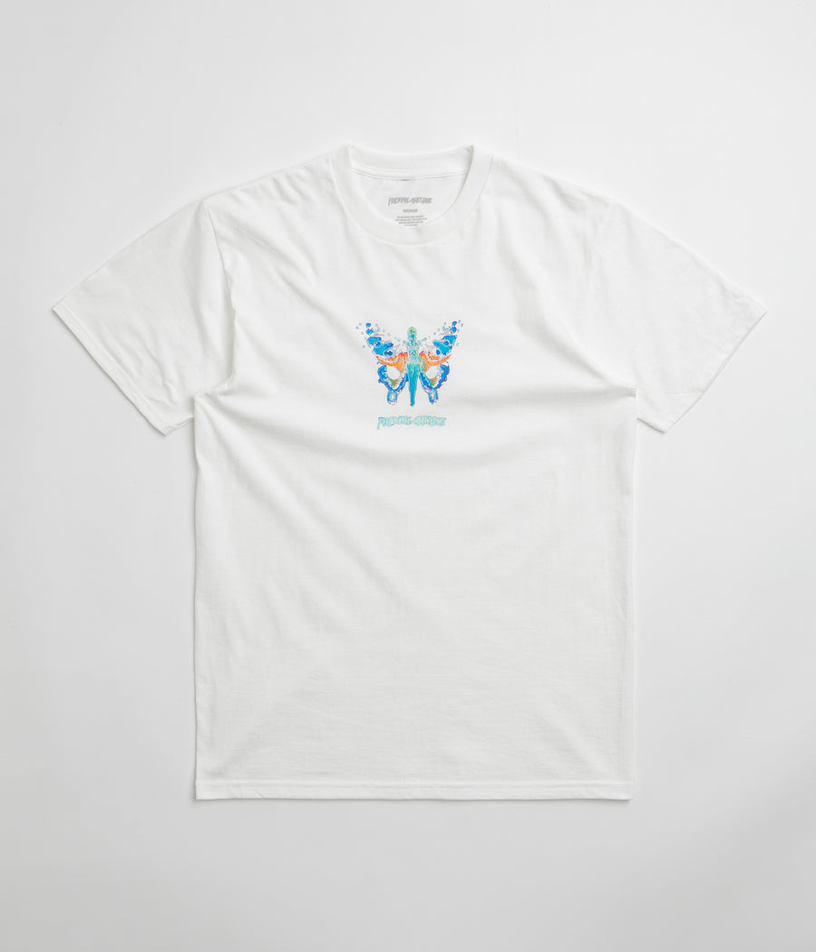 Fucking Awesome Butterfly T-Shirt in White