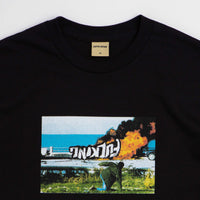 Fucking Awesome Car Burn T-Shirt - Black thumbnail