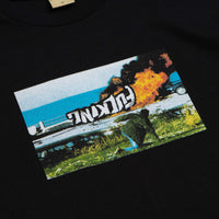 Fucking Awesome Car Burn T-Shirt - Black thumbnail