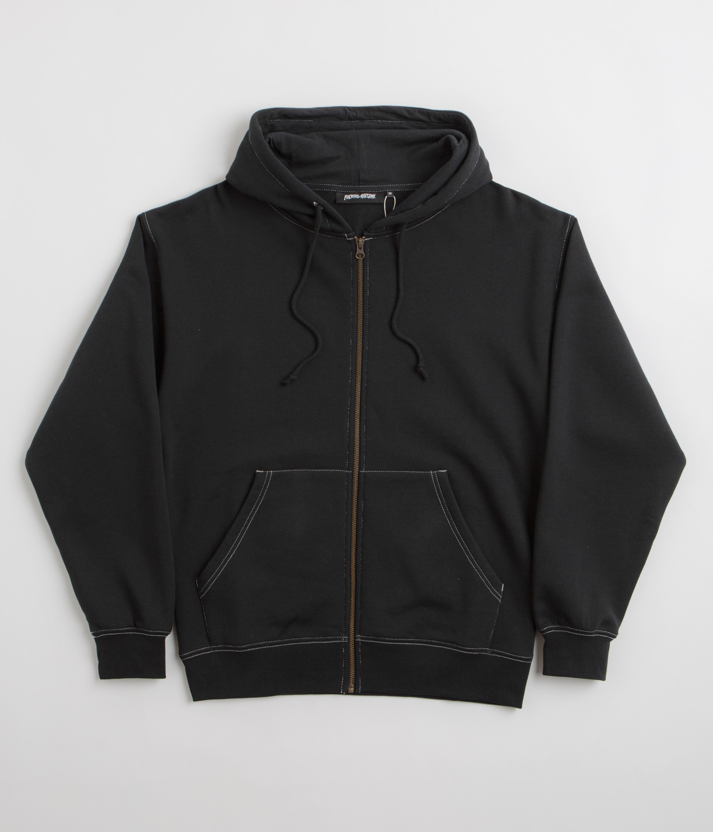 Velour Stitch Hood (Black) – YARDSALE