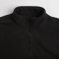 Fucking Awesome Cut Off 1/4 Zip Polar Fleece - Black thumbnail