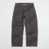 Fucking Awesome Distressed Plaid Fecke Jeans - Plaid thumbnail