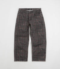 Fucking Awesome Distressed Plaid Fecke Jeans in Plaid