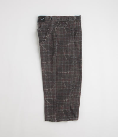 Fucking Awesome Distressed Plaid Fecke Jeans - Plaid