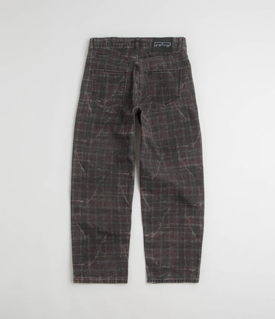 Fucking Awesome Distressed Plaid Fecke Jeans - Plaid