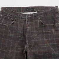 Fucking Awesome Distressed Plaid Fecke Jeans - Plaid thumbnail