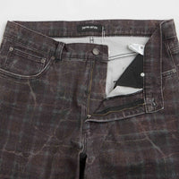 Fucking Awesome Distressed Plaid Fecke Jeans - Plaid thumbnail
