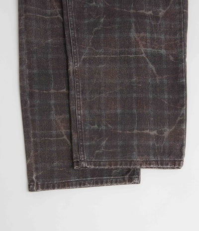 Fucking Awesome Distressed Plaid Fecke Jeans - Plaid