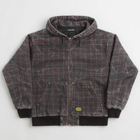 Fucking Awesome Distressed Plaid KO Work Jacket - Brown thumbnail