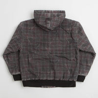Fucking Awesome Distressed Plaid KO Work Jacket - Brown thumbnail