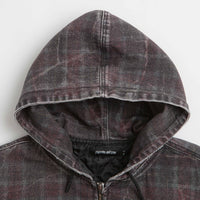Fucking Awesome Distressed Plaid KO Work Jacket - Brown thumbnail