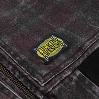 Fucking Awesome Distressed Plaid KO Work Jacket - Brown thumbnail
