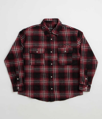 Fucking Awesome FA Heavyweight Flannel Shirt - Red