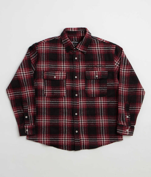 Fucking Awesome FA Heavyweight Flannel Shirt - Red