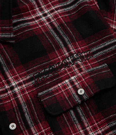 Fucking Awesome FA Heavyweight Flannel Shirt - Red