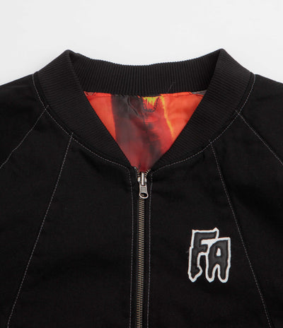 Fucking Awesome FA Reversible Bomber Jacket - Black