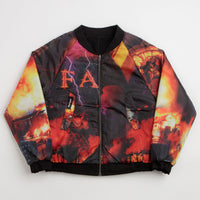 Fucking Awesome FA Reversible Bomber Jacket - Black thumbnail