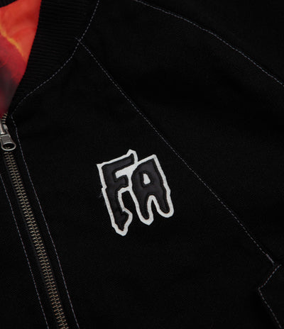 Fucking Awesome FA Reversible Bomber Jacket - Black
