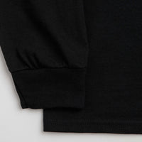 Fucking Awesome Fineline Glow In The Dark Stamp Logo Long Sleeve T-Shirt - Black thumbnail