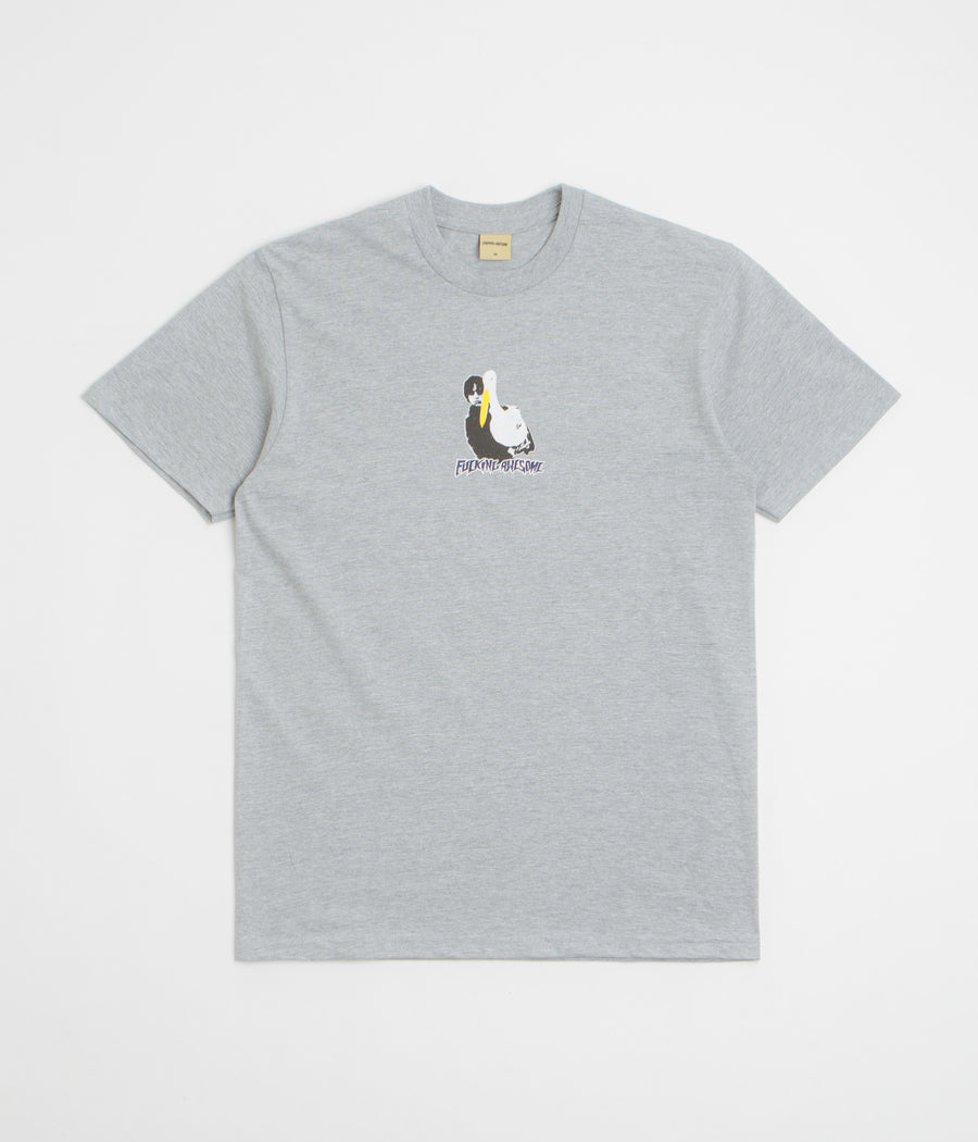 Fucking Awesome High Lonesome II T-Shirt in Grey Heather