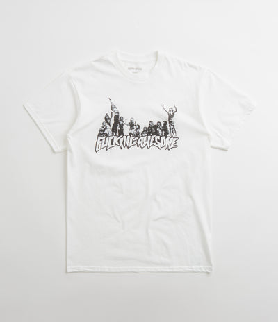 Fucking Awesome Hug The Earth T-Shirt - White