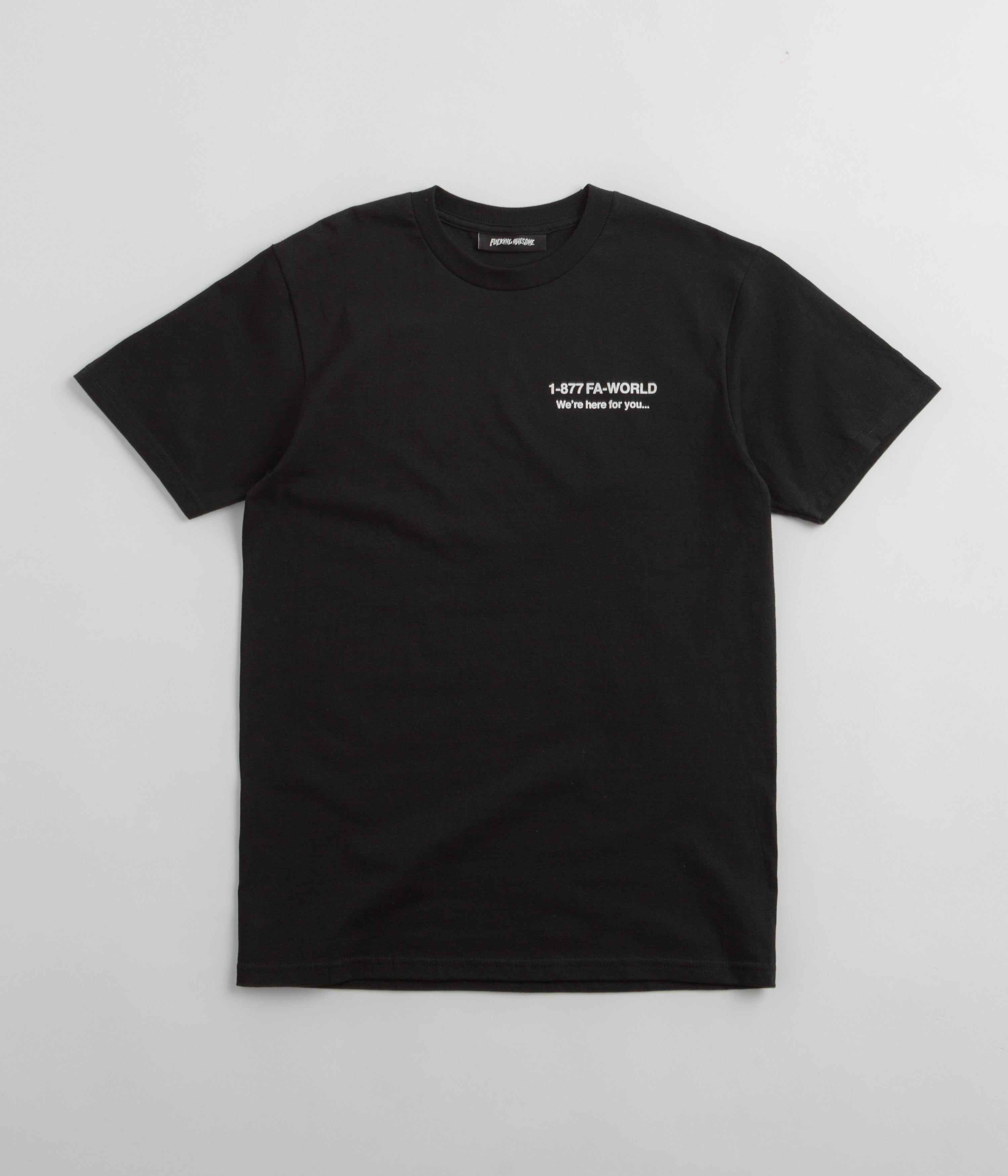 Fucking Awesome Is Your Life A Mess T Shirt Black Flatspot fucking-awesome-is-your-life-a-mess-t-shirt-black-flatspot