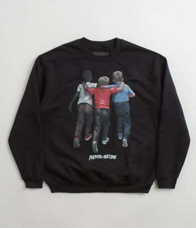 Fucking Awesome Kids Are Alright Crewneck Sweatshirt - Black