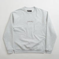 Fucking Awesome Little Stamp Crewneck Sweatshirt - Heather Grey thumbnail