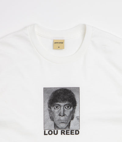 Fucking Awesome Lou Reed T-Shirt - White