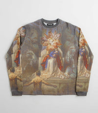 【FUCKING AWESOME】 MADONNA THERMAL /追跡付 Fucking Awesome Madonna Thermal Fleece Sweatshirt - All Over