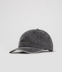 Fucking Awesome Metal Stamp Logo Cap in Black