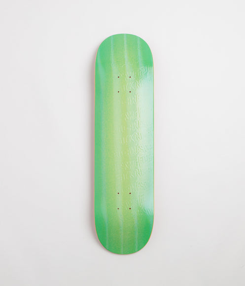 Fucking Awesome Neon Stamp Embossed Deck - Green