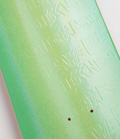 Fucking Awesome Neon Stamp Embossed Deck - Green