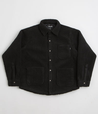 Fucking Awesome Pile Fleece Overshirt - Black
