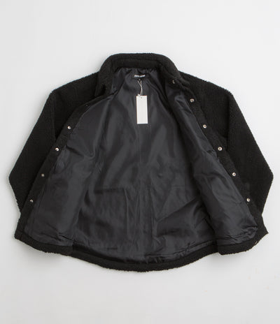 Fucking Awesome Pile Fleece Overshirt - Black