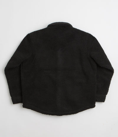 Fucking Awesome Pile Fleece Overshirt - Black