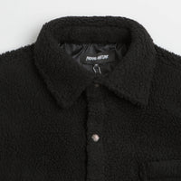 Fucking Awesome Pile Fleece Overshirt - Black thumbnail