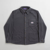 Fucking Awesome Polar Fleece Overshirt - Charcoal thumbnail