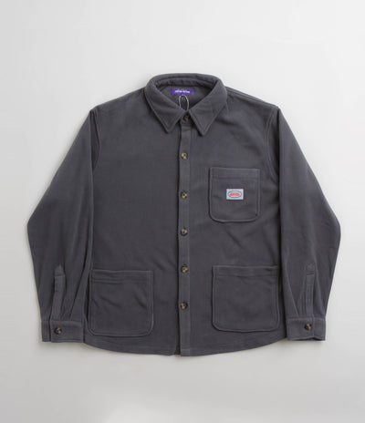 Fucking Awesome Polar Fleece Overshirt - Charcoal