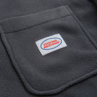 Fucking Awesome Polar Fleece Overshirt - Charcoal thumbnail