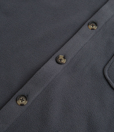 Fucking Awesome Polar Fleece Overshirt - Charcoal