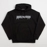 Fucking Awesome Reflective Drip Logo Hoodie - Black thumbnail