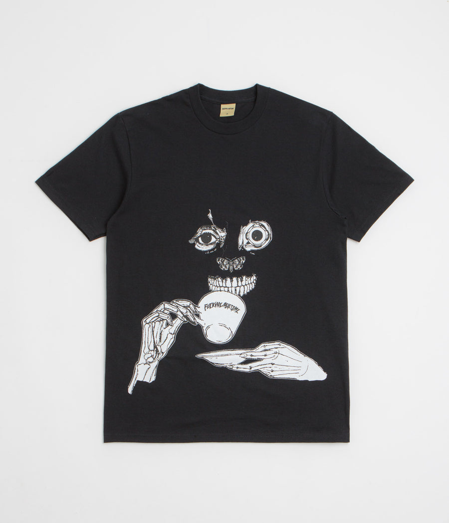 Fucking Awesome Teethface T-Shirt in Black