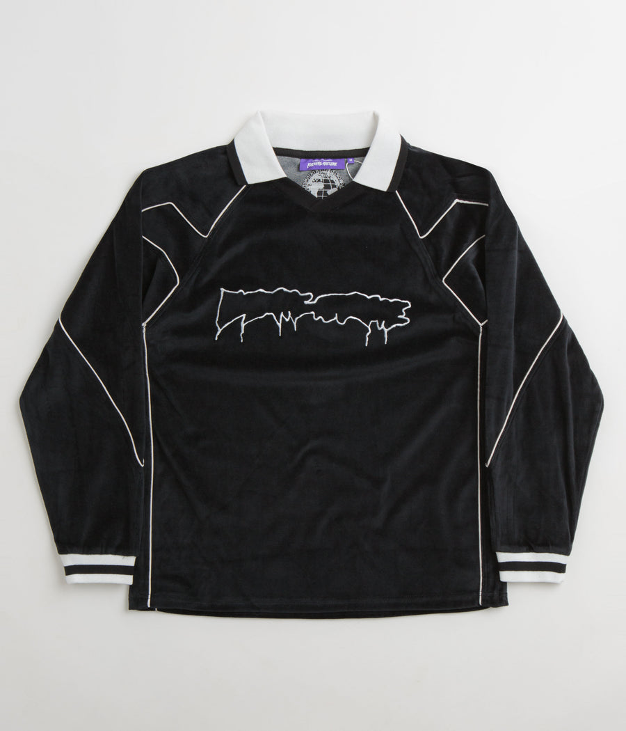 Fucking Awesome Velour Soccer Jersey - Black