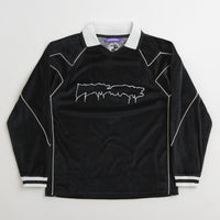 Fucking Awesome Velour Soccer Jersey in Black thumbnail