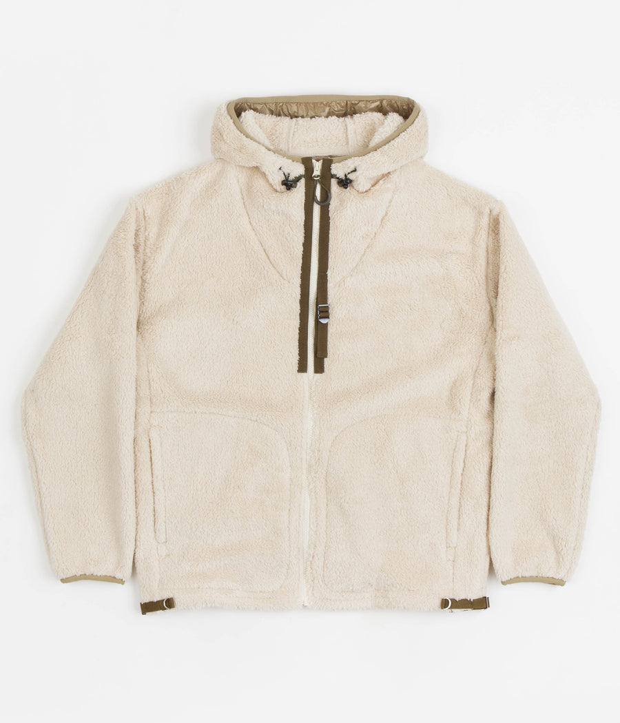 Garbstore Fleece Hoodie in Sand