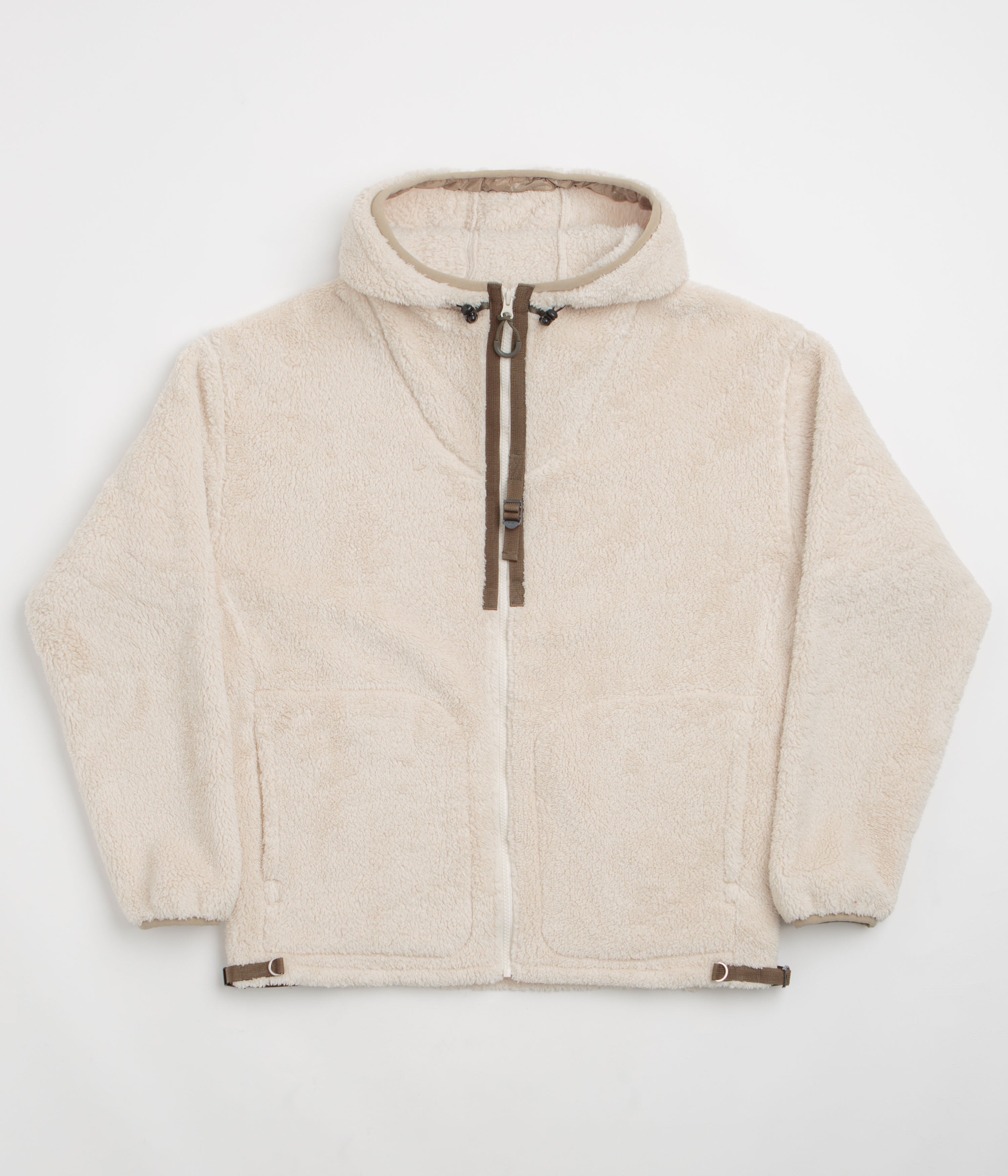 Garbstore Fleece Hoodie in Sand