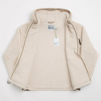 Garbstore Fleece Hoodie in Sand thumbnail
